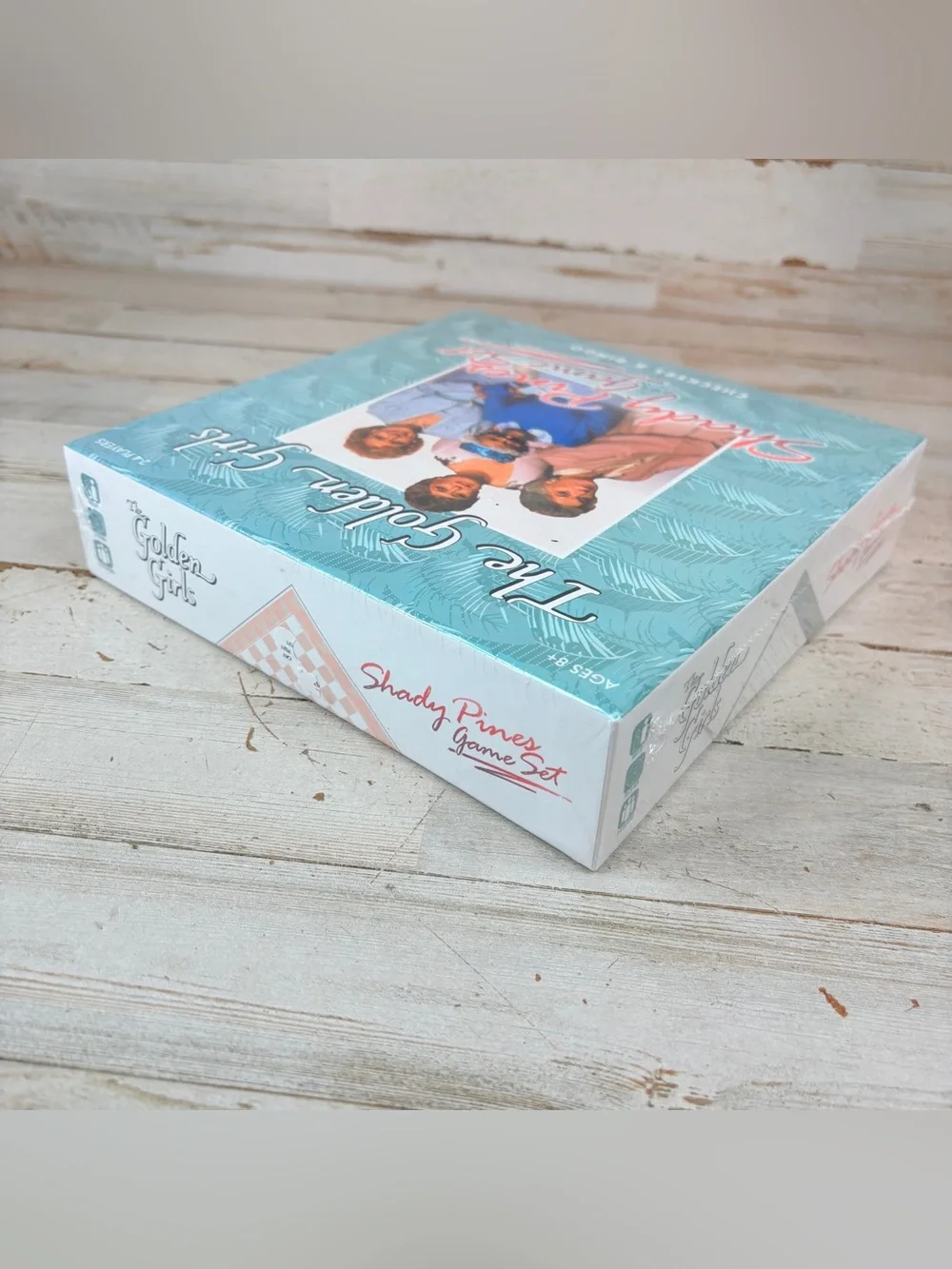 New! Sealed! Golden Girls Shady Pines Game Set - Checkers and Bonus Bingo!